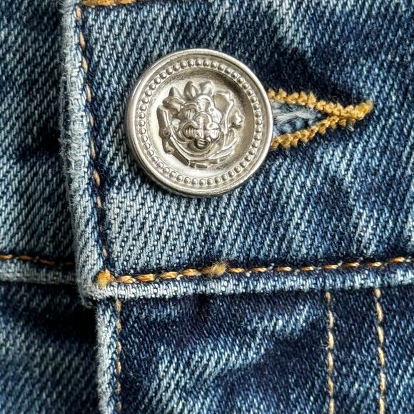 SLVRLAKE Premium Denim Reese Mid-Rise Flared Jeans Size 25 - Picture 14 of 14